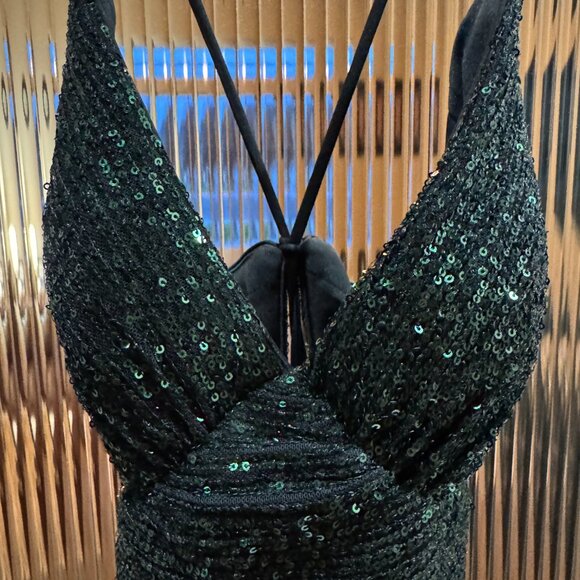 Holiday Sequin Sleeveless dress - Picture 8 of 16